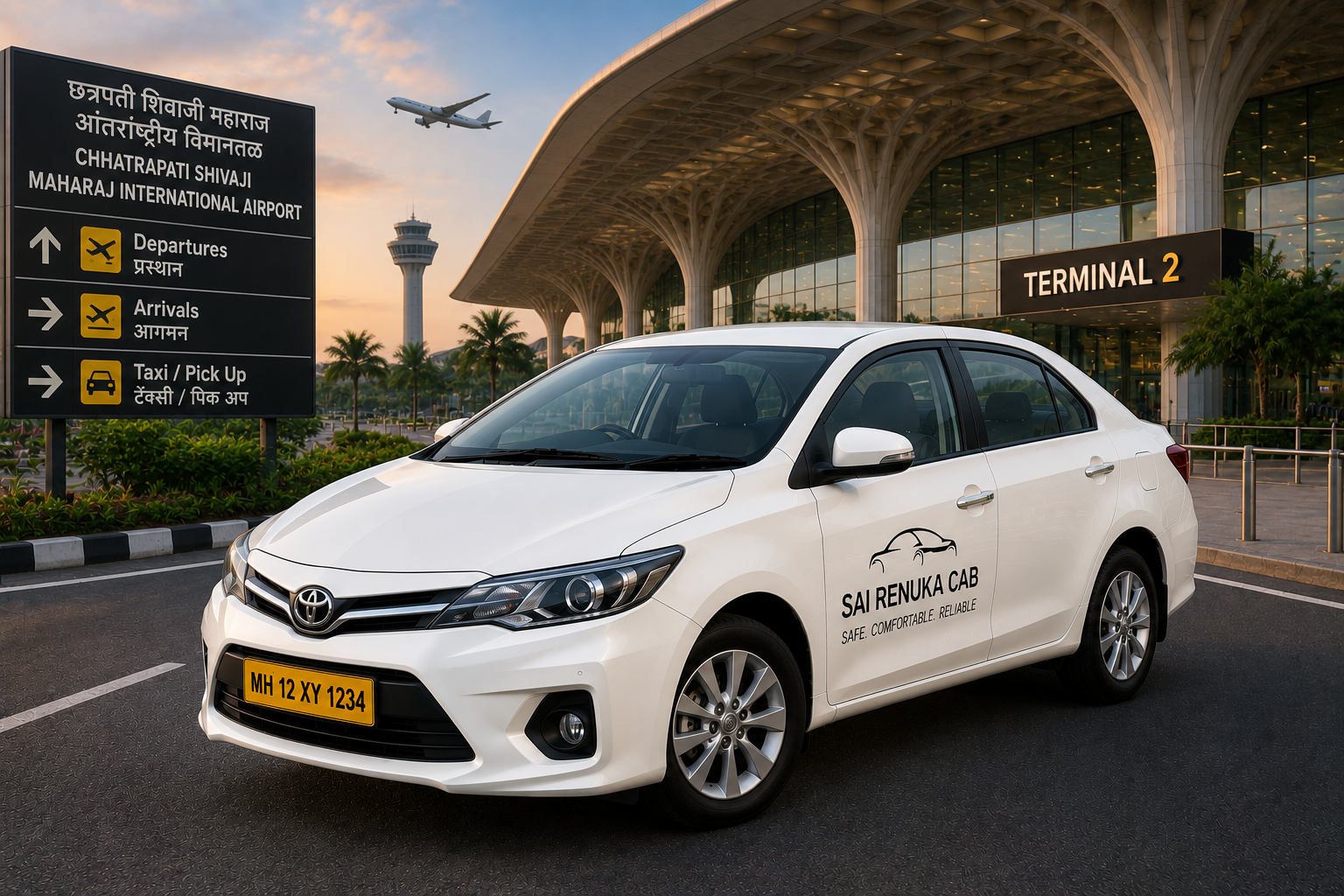 Mumbai Airport to Pune Cab
