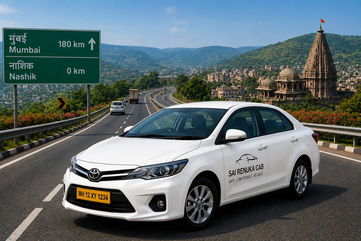 Mumbai to Nashik Cab