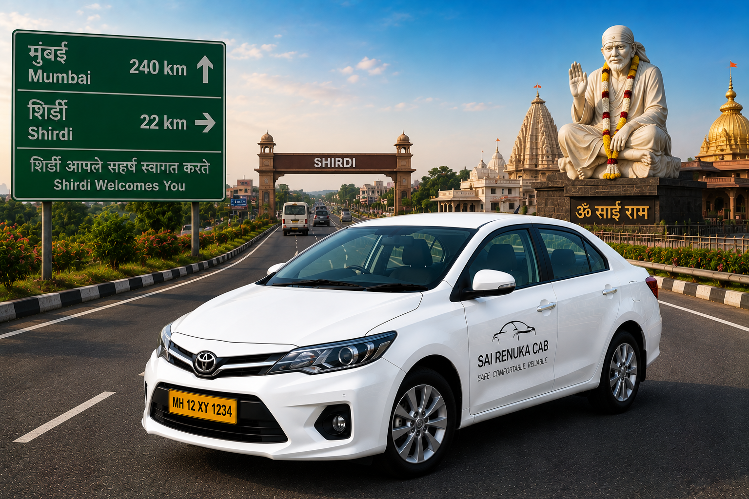 Mumbai to Shirdi Cab