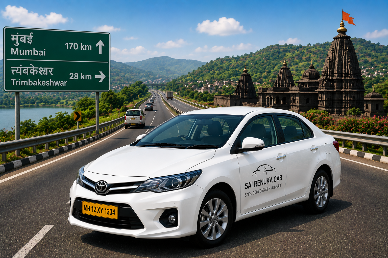 Mumbai to Trimbakeshwar Cab