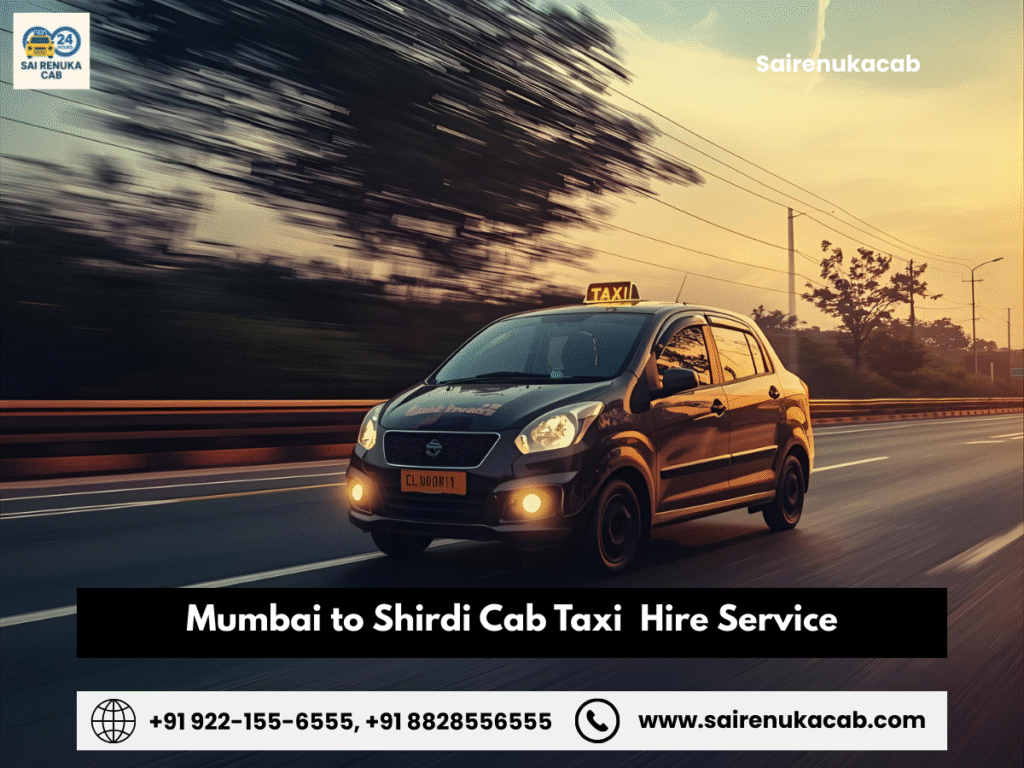 Mumbai to Shirdi Cab Taxi